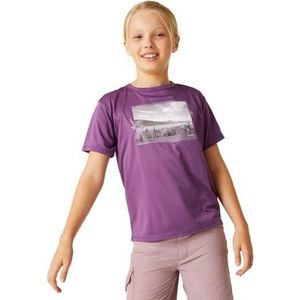 Regatta - Alvardo VIII Graphic T-shirt - Gerecycled - Sneldrogend Polyester - UV-bescherming 40+