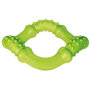 Trixie - waterspeelgoed Gegolfde ring voor hond, willekeurige kleur, 15 cm - TR-3360