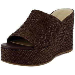 Steve Madden Cassi damessandalen met wighak, bruin, maat 36