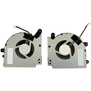 Laptop VGA GPU koelventilator Voor For MSI For Creator 17M Zwart