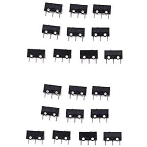 Fasizi 20 stks Micro Schakelaar D2FC-F-7N 10 M Voor Muis Vervanging Vervanging Getest