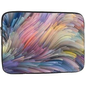Droom kleurrijke Print Laptop Sleeve Case Waterdichte schokbestendige Computer Cover Tas voor Vrouwen Mannen
