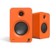 Kanto REN 200W Powered Speaker System with HDMI ARC Input for TV & Home Theater | USB-C and Bluetooth 5.3 | High/Low Pass Filter | Pair | Matte Orange