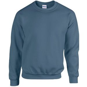 Gildan 50/50 Adult Crewneck Sweat Sweatshirt heren, blauw (Indigo Blue), M