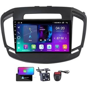 9 Inch Touchscreen Dubbel DIN Autoradio Compatibel met Opel Insignia 2013-2017 met Carplay/Android Auto FM RDS DAB+ Autoradio WiFi 4G Draadloze Carplay Android Auto Bluetooth 5.0 DSP(NF-2)