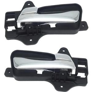 Auto Binnenkant Deurklink Trim Cover Voor KIA Voor CEE'D Voor Hatchback Voor ED Voor SW Voor ED 2007-2012 Linksvoor Auto Binnen Binnendeur Handvat 2610-2L010 82620-2L010 (Color : 1 pair)