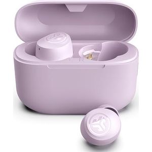 JLab Go Air Pop+ True Wireless Earphones, Bluetooth Earbuds, Oordopjes Draadloos with 35H+ Speeltijd, In Ear Headphones with Microfoon, Oplaaddoos, JLab App, Lila