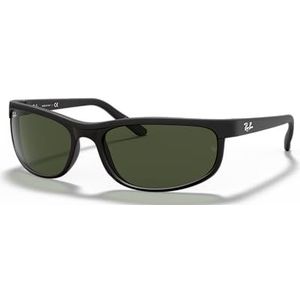 Ray-Ban Unisex Rb 2027 zonnebril, zwart (frame: zwart, glazen: groen klassiek W1847), X-Large (fabrikantmaat: 62)