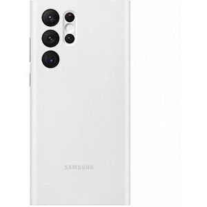 Samsung Officiële S22 Ultra Smart Clear View Cover Wit