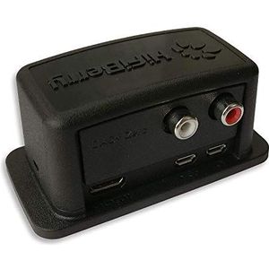 HiFiBerry 4260439550545 RB ZeroCase DAC+ Zero Case SBC-behuizing geschikt voor (ontwikkelingssets): Raspberry Pi zwart