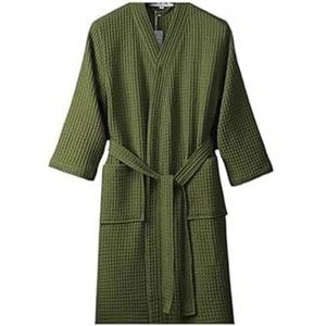 Katoenen dames lichtgewicht lente en zomer badjas dunne badjas pyjama loungewear douche wikkel nachtkleding lange nachtjapon for dames met een riem for verstelbare pasvorm alle seizoenen spa hotel nac