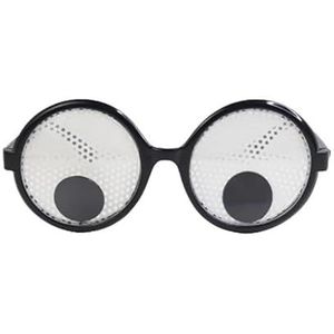 1pc grappige goudvisbril, schudfeestbril, Halloween-feestaccessoires, coole vormen leuke feestbril