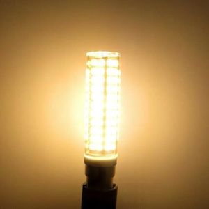 Led BA15D Maïslicht E11/E12/E14 8W Dimbaar 136 LEDs Keramisch 220V/120V Binnenplaats Wandlamp Vervangen 150W Halogeenlamp (Color : 220-240V, Size : WARM WHIE 3000K_BA15D)