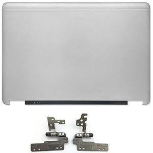 WANGHUIH 14 inch LCD-achterdeksel met achterklep + schermscharnieren, compatibel met Dell Latitude E7440 7440 laptop