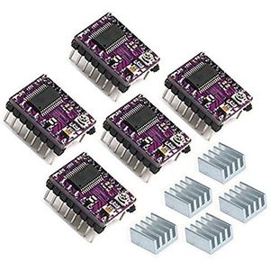DollaTek 5Pcs 3D Printer Stepstick DRV8825 Stappenmotor Driver Reprap 4 Layer PCB