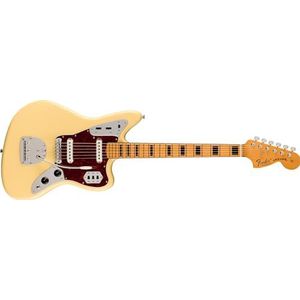 Fender Vintera II '70s Jaguar MN Vintage White - Elektrische gitaar