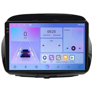 Android 14 Autoradio 9 inch touchscreen voor Honda Edix FRV 2004-2009 Autoradio Navigatie met Carplay met GPS navigatie Bluetooth FM USB Steering Wheel Control(X8 8G+128G)