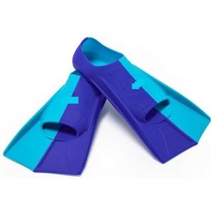 Zwemtraining Vinnen Duiken Vinnen Korte Zwem Training Vinnen Mannen Vrouwen Snorkel Zwemmen Vinnen Flippers Apparatuur Zwemmen Vinnen (Kleur: Blauw, Maat: 39-41)