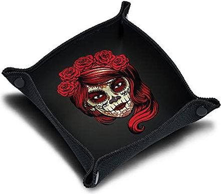 Würfelteller 'Calaveras Girl' (speelaccessoire)
