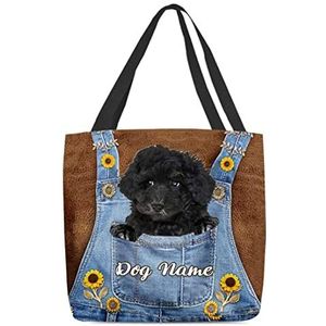 177 Handtas Gepersonaliseerde Hond Schooltas Casual Schouder Handtassen Lichtgewicht Hobo Bag Voor Gym, Dagelijks Gebruik, Werk, 15X50X40cm, Draagtas 1993, 15x50x40cm