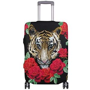 hengpai Leopard Print Travel Bagage Protector koffer Hoes S 18-20 in