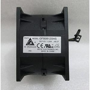 Delta GFB0812SHS 8056 12V 1.20A Double Ball Double Rotor Pressurized Violent Wind