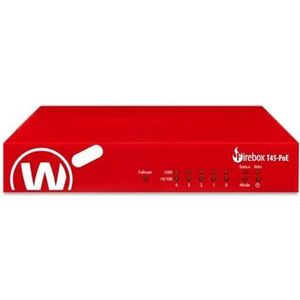 WatchGuard Veiligheid en bescherming merk model WTG FIREBOX T45-POE met 3 Anni S