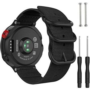 ACTECH Armband compatibel met Garmin Forerunner 735XT/220/230/235/620/630/Approach S20 S5 S6, reservebandjes van nylon