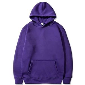 CXHJCQ Sweatshirt Women Hoodies Hoodie Loose Knitwear Multicolor Womens Pullovers Streetwear-Purple-Xxl