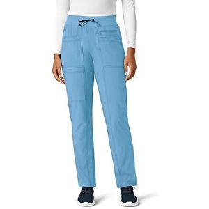 Carhartt Scrubs C52910 Women's Force Cross-Flex Modern Fit Slim Been Pa - Large - Azure Blue