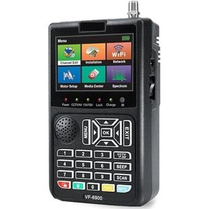 Digitale satellietzoeker VF-6900 satellietzoekermeter for satelliet-tv-ontvanger HD-camera voor het aanpassen van de satelliet-tv-schotel(VF-6900)