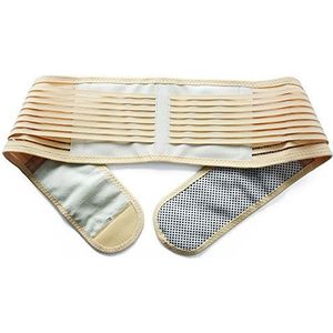 KONMED Toermalijn Zelfverwarming Massage Riem Taille Terug Anti-vermoeidheid Pijn Ziekte Relief Magnetische Far Inrared Massage L Beige