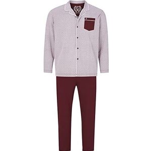 Charles Colby Heren Pyjama Lord Koloman Dark Red, 3Xl (Xxxl) - 64/66