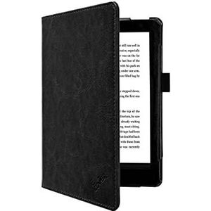 Kobo Aura 2nd edition (2016) 6 inch eReader Sleep Cover, Premium Business Case, Betaalbare zwarte Hoes-Sleepcover voor Kobo Aura editie 2 (2016), sleeve/tas