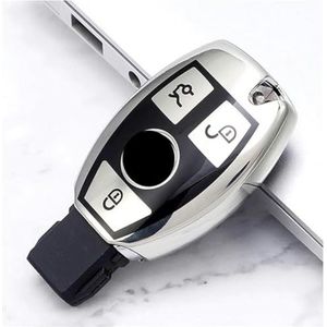 TPU Autosleutelhoesje Shell Houder Tas Sleutelhanger voor Benz ABRG Klasse Glk Gla W204 W251 W463 W176 Autosleutelhoesonderdelen