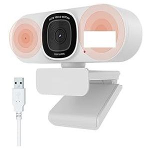 V15-AF 2K Full HD webcam met AI ruisonderdrukking microfoon camera-and-play for computer laptop