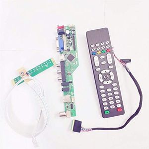 U/R Voor N173FGE-L21/L23 notebook PC 17.3 inch VGA+HDMI+AV+USB+RF T.V53 scherm controller drive board LVDS 40Pin WLED 1600 * 900 DIY kit (N173FGE-L23)
