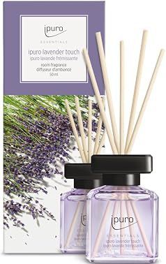 Ipuro - Essentials - Kamergeur - 50 ml - Lavender Touch - Luchtverfrisser met Lavendel en Citrusnoten