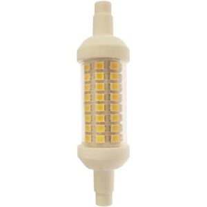 LED-maïslamp 10PCS R7S SMD2835 6W J78 J118 J135 Keramische Lamp Vervangen Halogeen Schijnwerper Lamp LED Verlichting voor Thuisgarage Magazijn(Color:Warm White)
