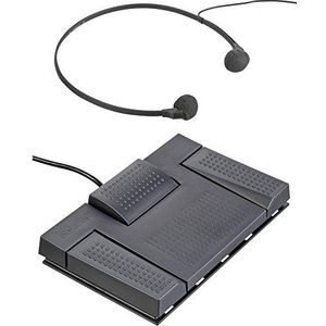 Olympus AS-2400 Professionele Transcriptions Set, Zwart