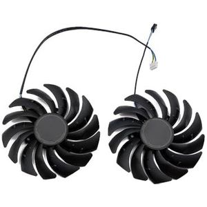 95mm PLD10010S12HH RTX3060 RX6600 6700 XT GPU-koelventilator voor MSI voor RTX 3070 3060 3060Ti voor Ventus 2X OC grafische kaartkoeler(2PCS)