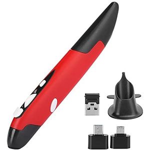 Cryfokt Stylus voor computer, zakmuis voor draadloze muis 2,4 G, muis met pen om met de hand te schrijven (PR-03)