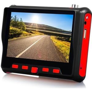 Draagbare cameratester 4.3 Inch HD CCTV Tester Monitor CVBS AHD CVI TVI Camera Tester 8MP 5MP 2MP 720 P UTP Kabel Tester PTZ 12 V Uitgang HD-camerabeeld weergeven