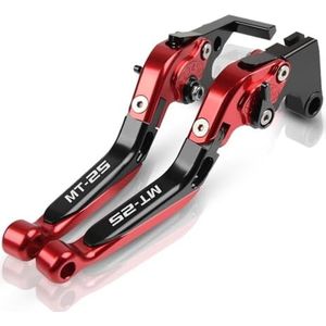 Motorfiets koppelingshendel, Motorfiets Trommelremmen Motorfiets Uitschuifbare Verstelbare Opvouwbare Handgreep Hendels Rem Koppelingshendel for Y&amaha for MT-25 2015-2018 Reservoir Hendels,Professio