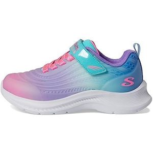 Skechers Meisjes Jumpsters 2.0 Blurred Dreams Sneakers, Turkoois, 29 EU