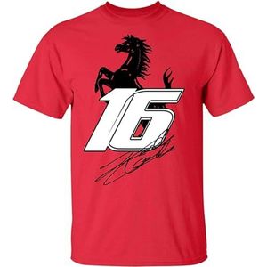 Charles Leclerc 16 Sport 2019 Grand Prix Signature T-Shirt