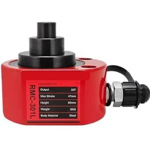 Vloerkrik, Meertraps hydraulische cilinder RMC-301L 30T Split hydraulische cilinder Jack draagbare hefapparatuur,Krik hem op