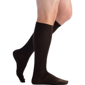 EvoNation Gepradeerde compressiesokken voor heren, in de VS gemaakt, 15-20 mmHg, matige druk, medische kwaliteit, kniehoge orthopedische ondersteuning, kousen, slang - beste comfortabele pasvorm,