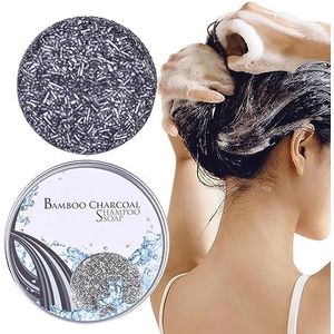 Grey Gone Zeep, 50 g Natural Manes Grey Reversal Bar, anti-grijs haar, verduisteringsshampoo-reep, diepreinigende Grey Gone Bar-shampoo voor mannen en vrouwen, beschadigd haar, dunner Anulely