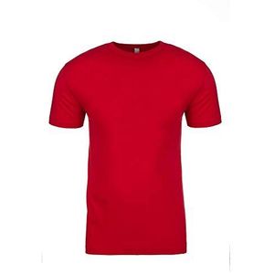 Next Level Volwassenen Unisex T-shirt met ronde hals (M) (rood), Rood